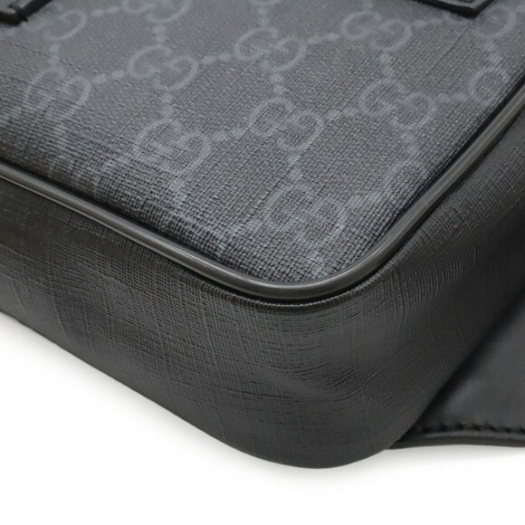 GUCCI Black Leather Fanny Pack Mini Bags